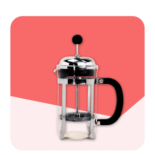 Silver French Press