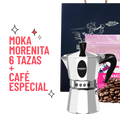 Kit Cafetero Moka Italiana Morenita Express By Bialetti