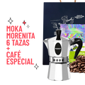 Kit Cafetero Moka Italiana Morenita Express By Bialetti