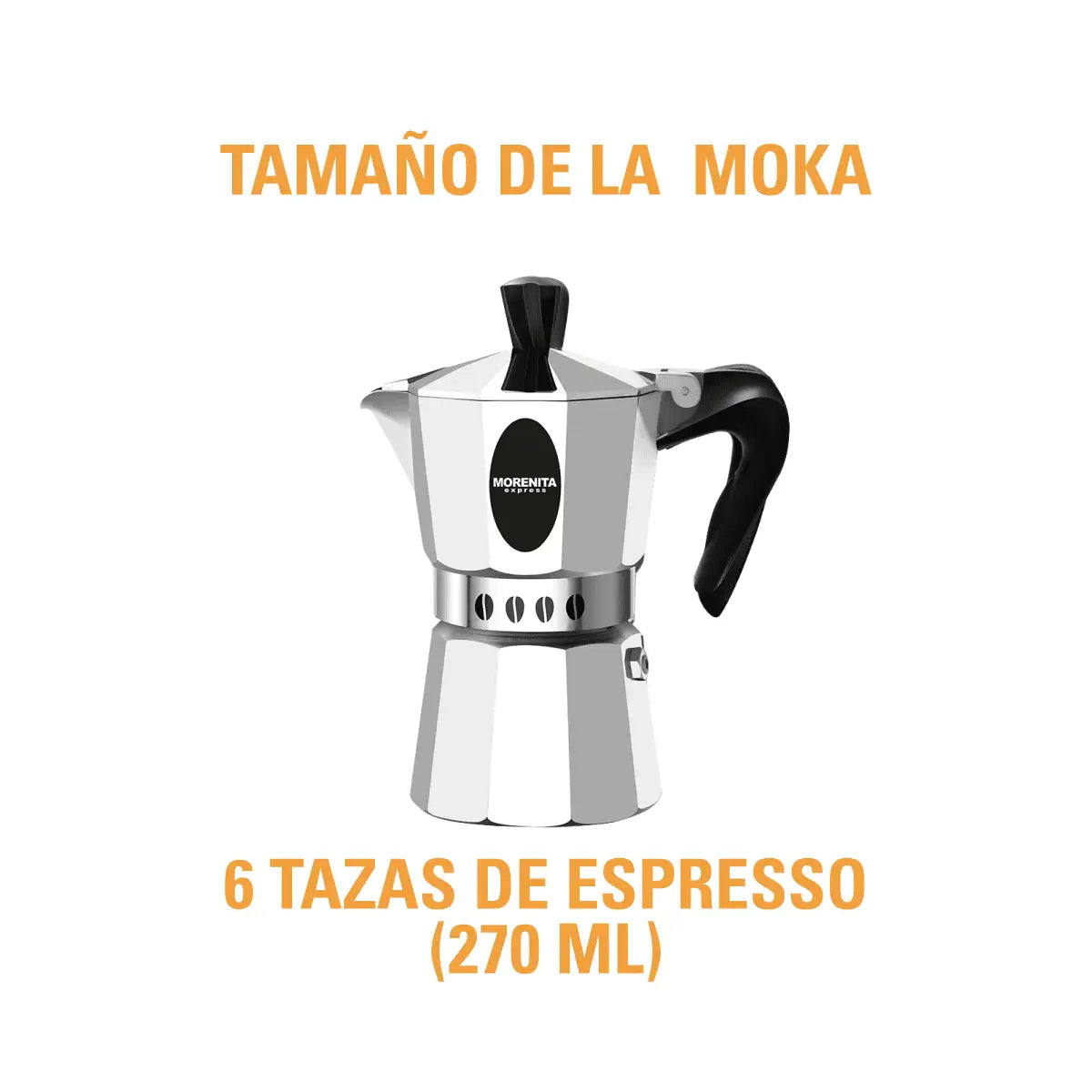 Cafetera Moka Italiana Morenita Express by Bialetti