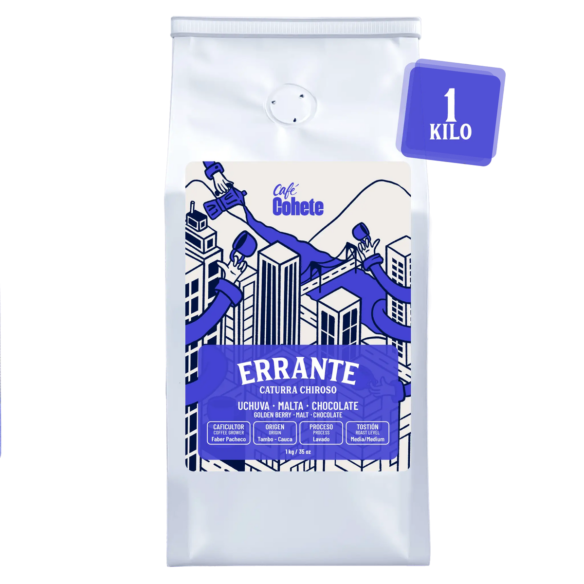 Café De Especialidad Errante (Caturra Chiroso) - 1 Kg