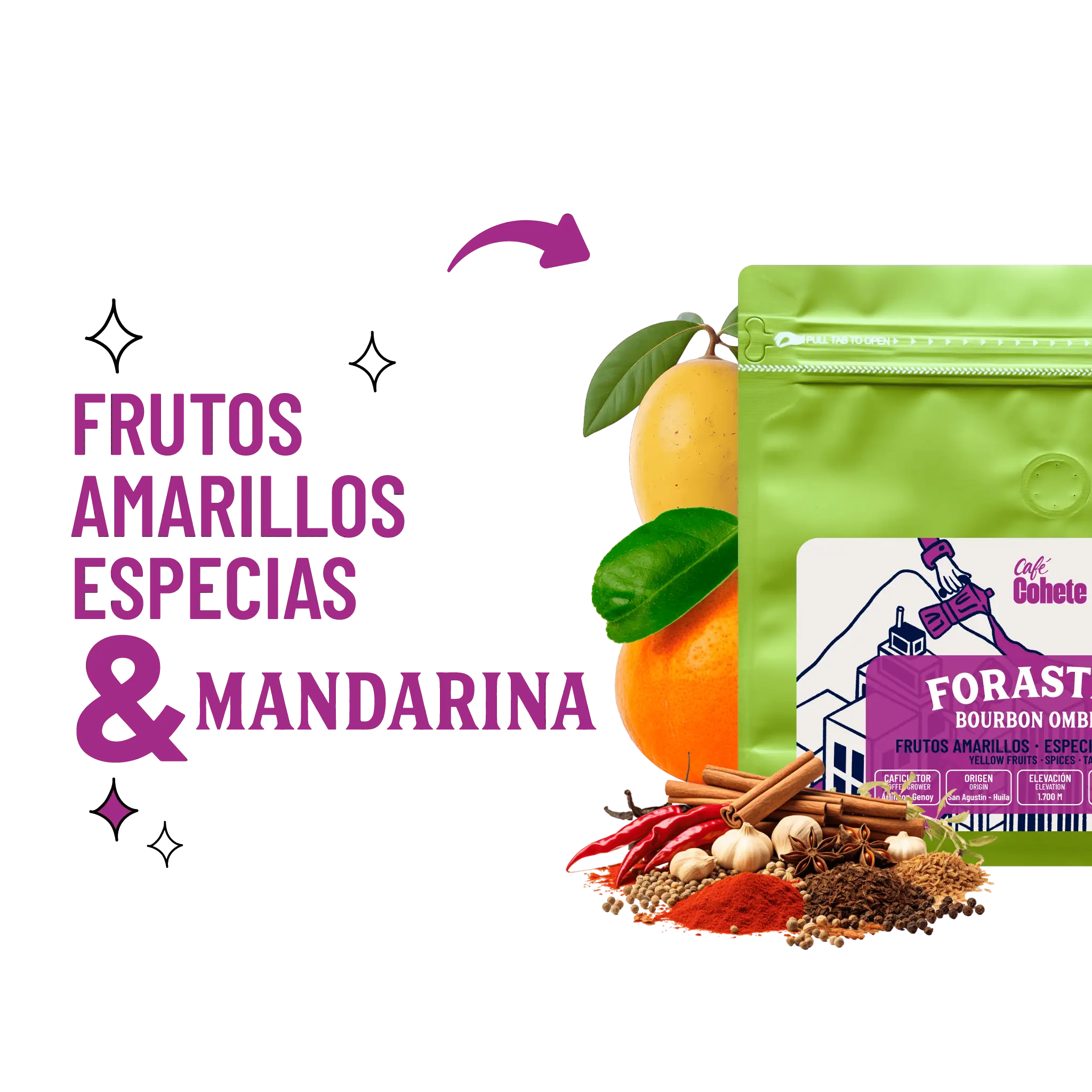 Café De Especialidad Forastero (Bourbon Ombligón) - 250 g