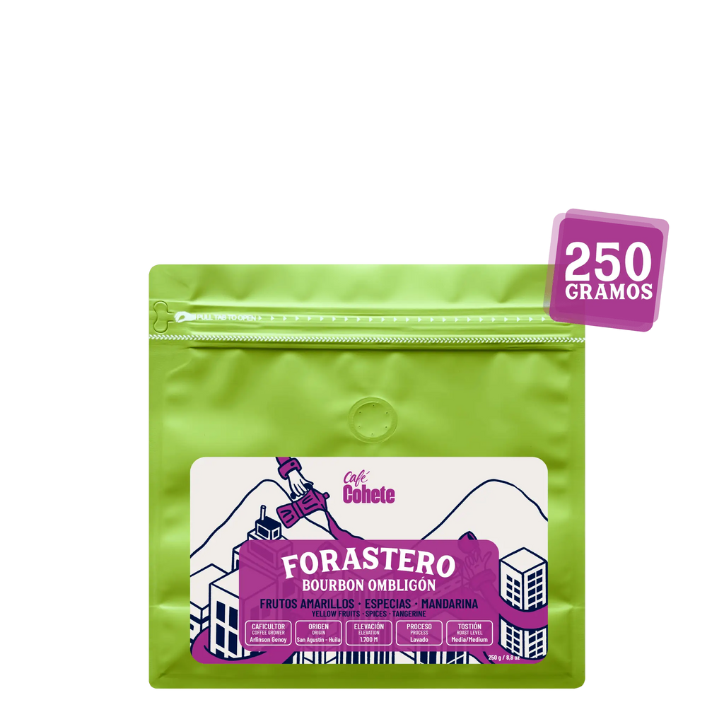 Café De Especialidad Forastero (Bourbon Ombligón) - 250 g