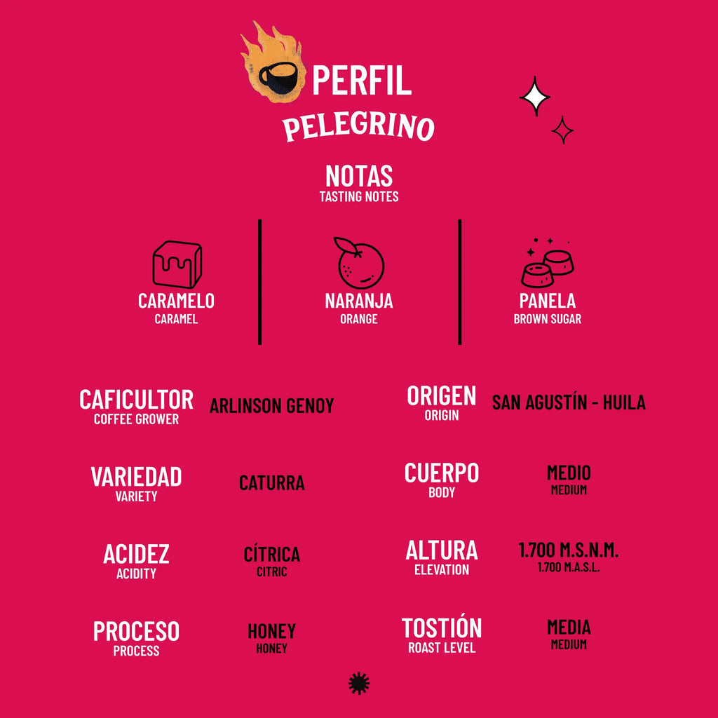 Café De Especialidad Peregrino (Caturra Honey) - 340 g