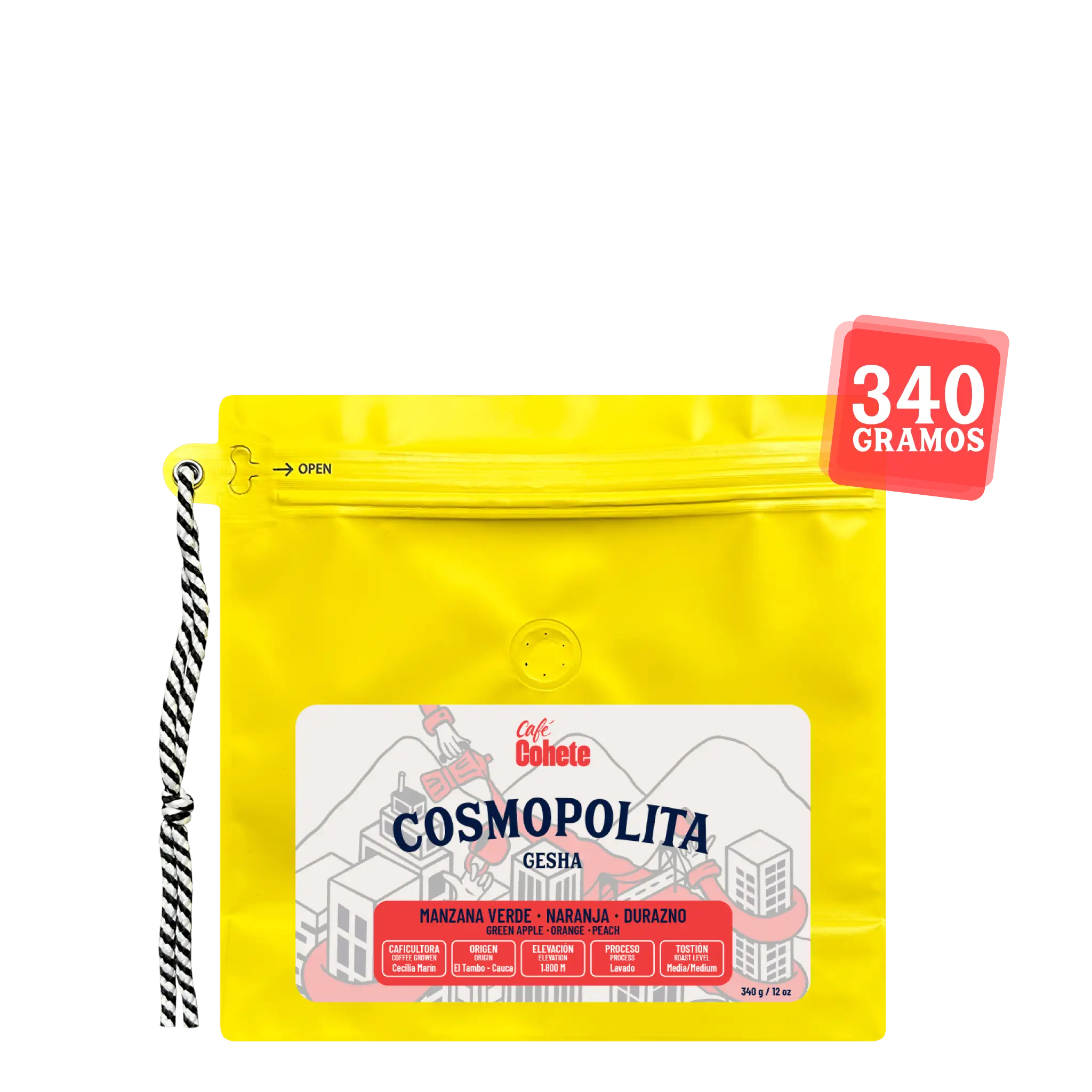 Café Especial Gesha 340 g (PREVENTA)