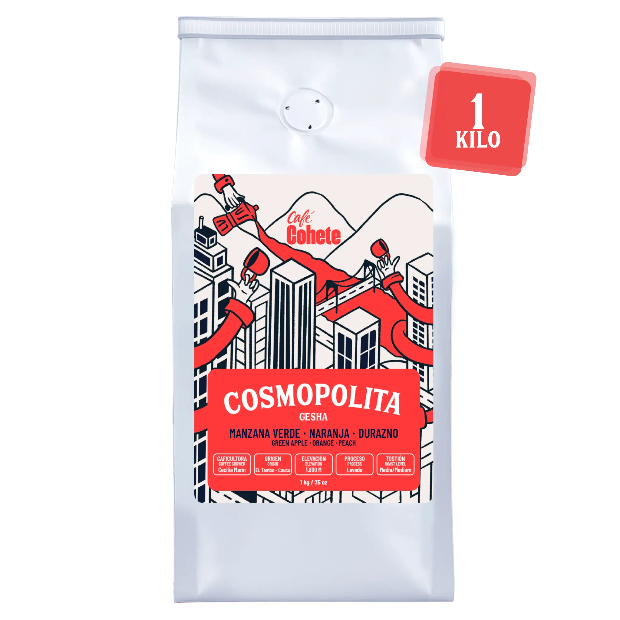 Café Especial Gesha 1 Kg (PREVENTA)