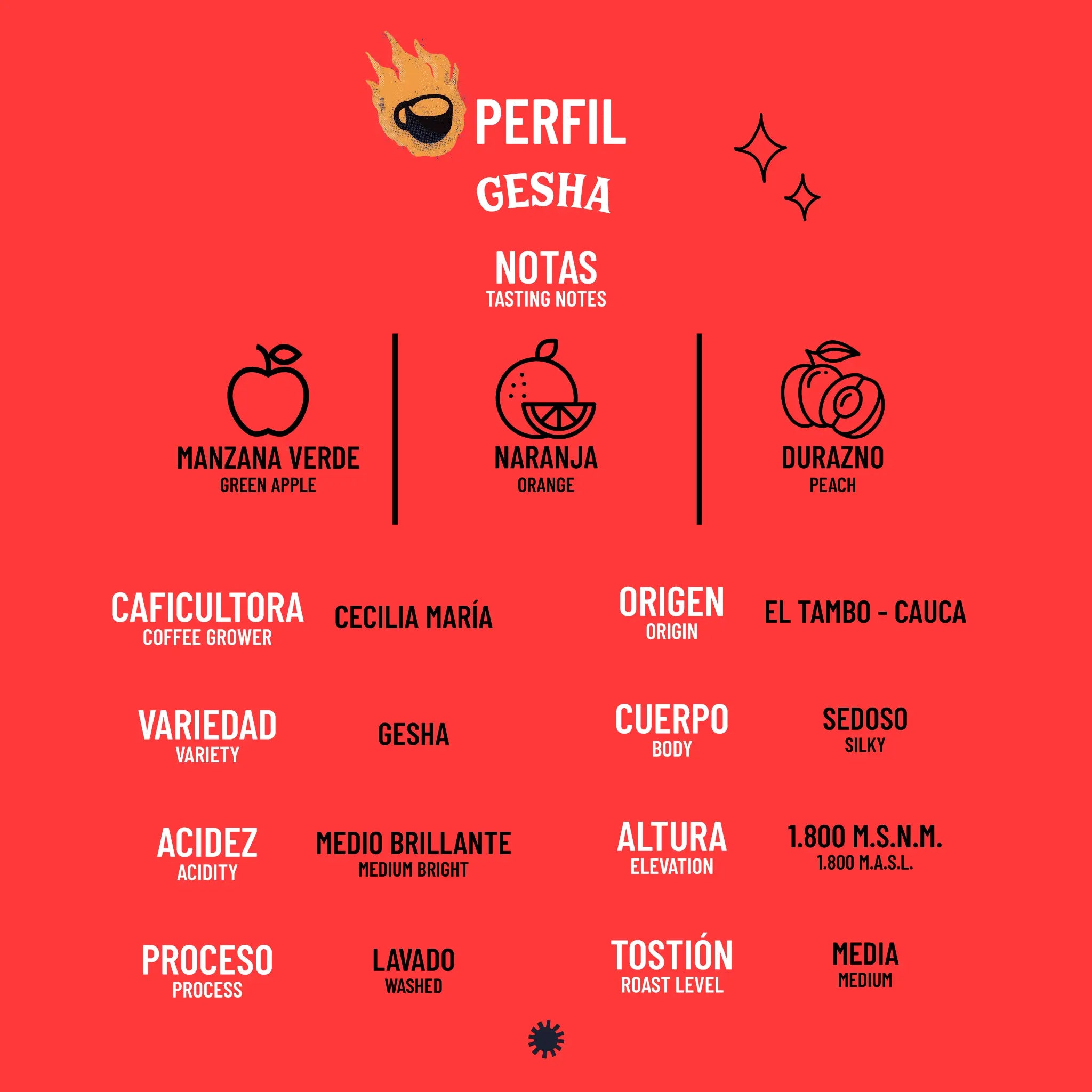 Café Especial Gesha 1 Kg (PREVENTA)