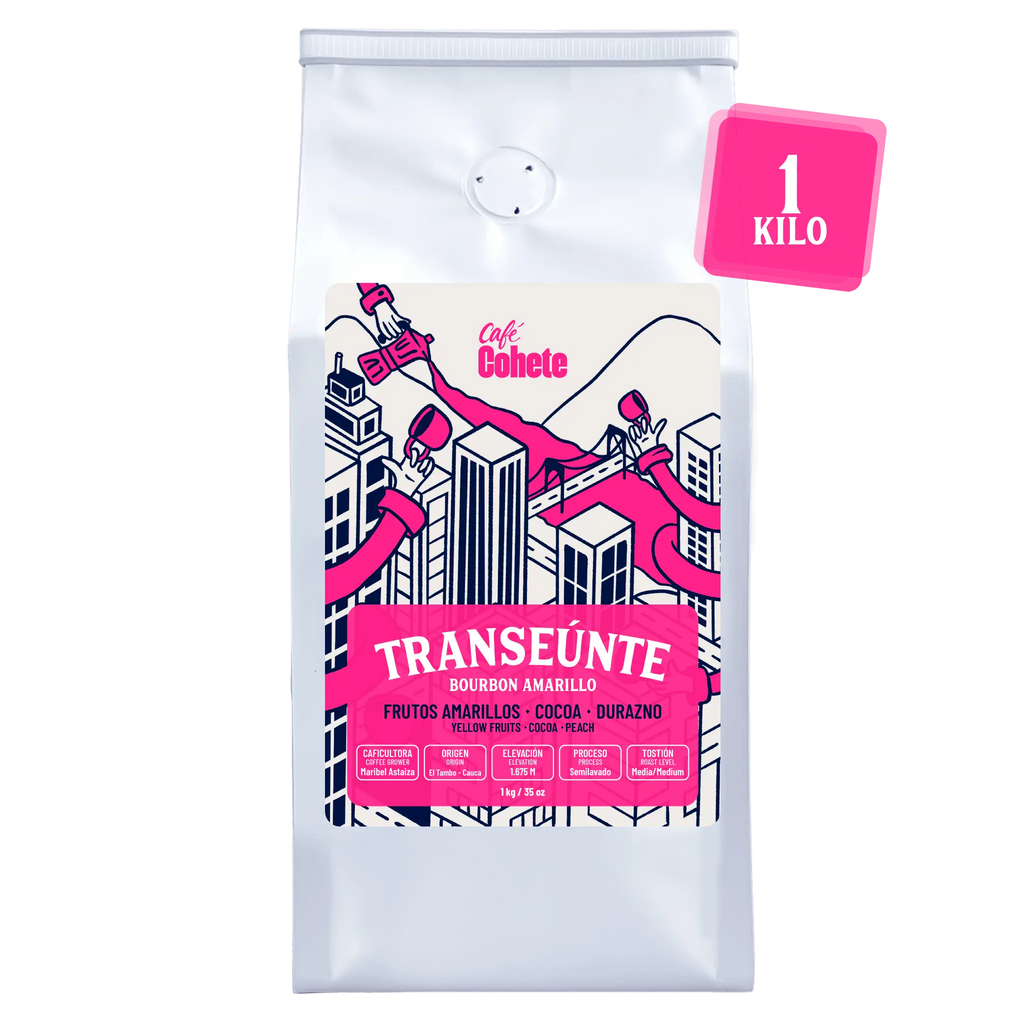Café De Especialidad Transeúnte (Bourbon Amarillo) - 1 Kg