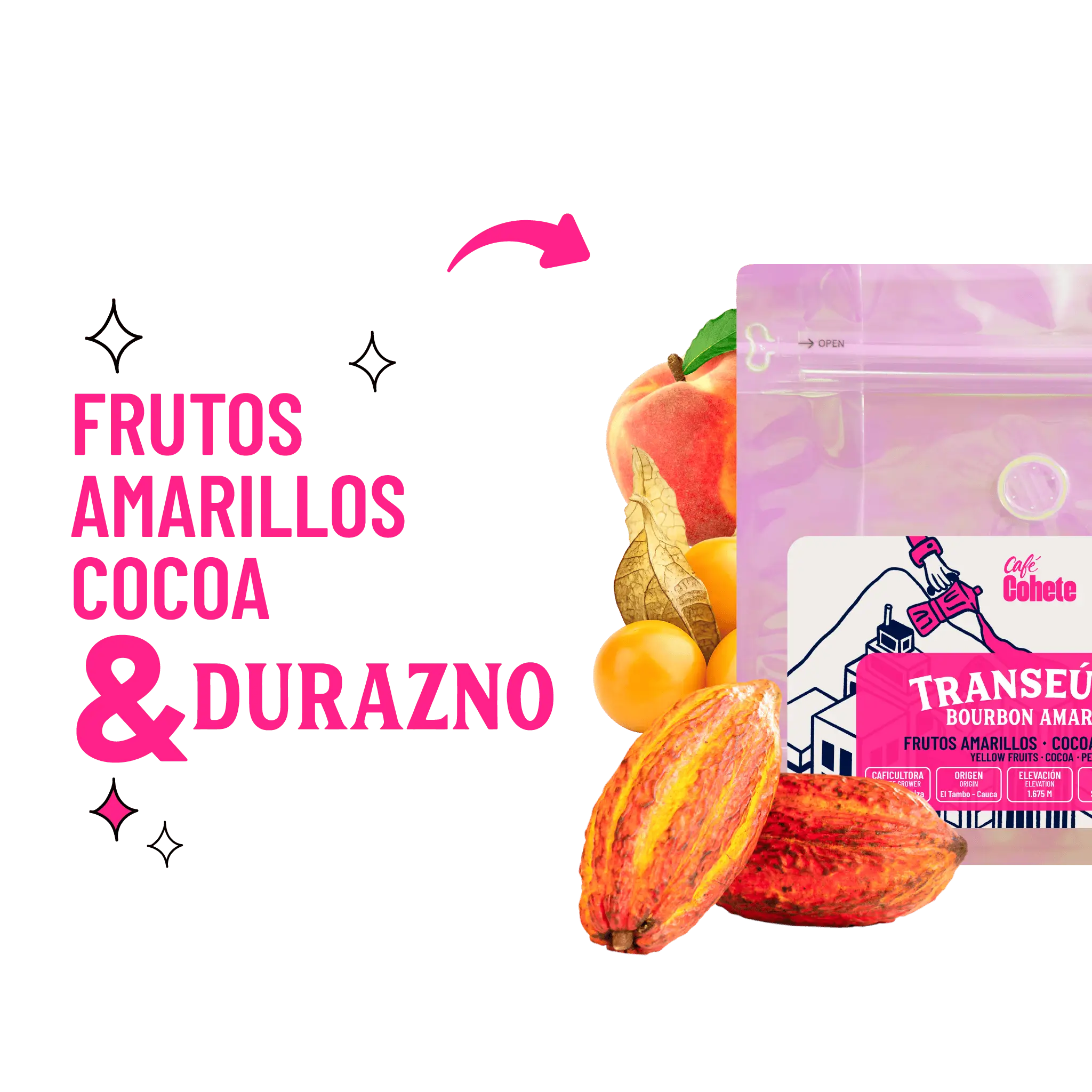 Café De Especialidad Transeúnte (Bourbon Amarillo) - 340 g
