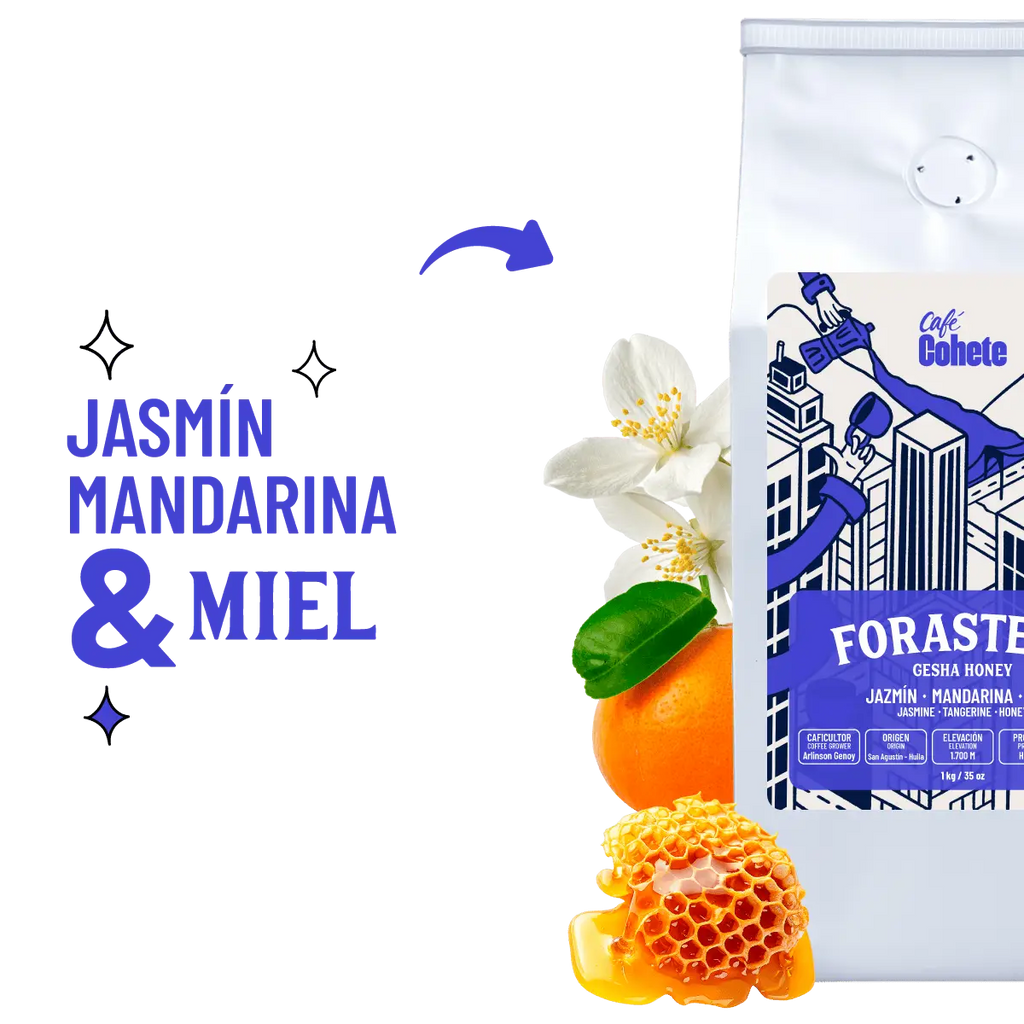 Café De Especialidad Forastero (Gesha Honey) - 1 Kg
