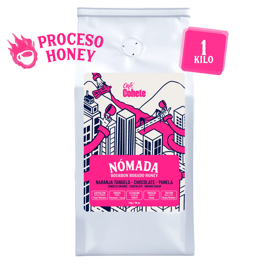 Café De Especialidad Nómada (Bourbon Rosado Honey) - 1 Kg