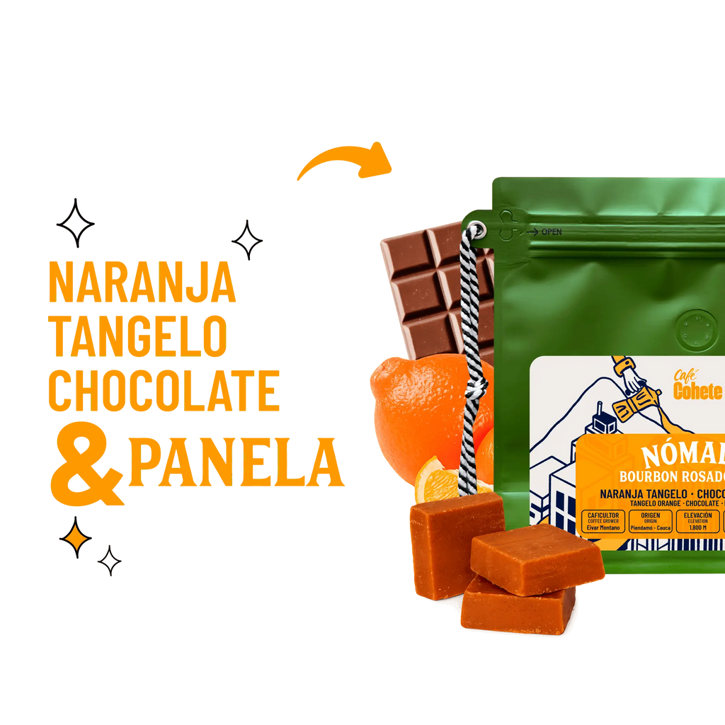Café De Especialidad Nómada (Bourbon Rosado Honey) - 340 g