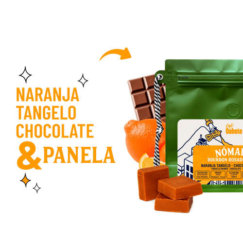 Café De Especialidad Nómada (Bourbon Rosado Honey) - 340 g - DISPONIBLE PARA ENVÍO EL 26 DE MARZO