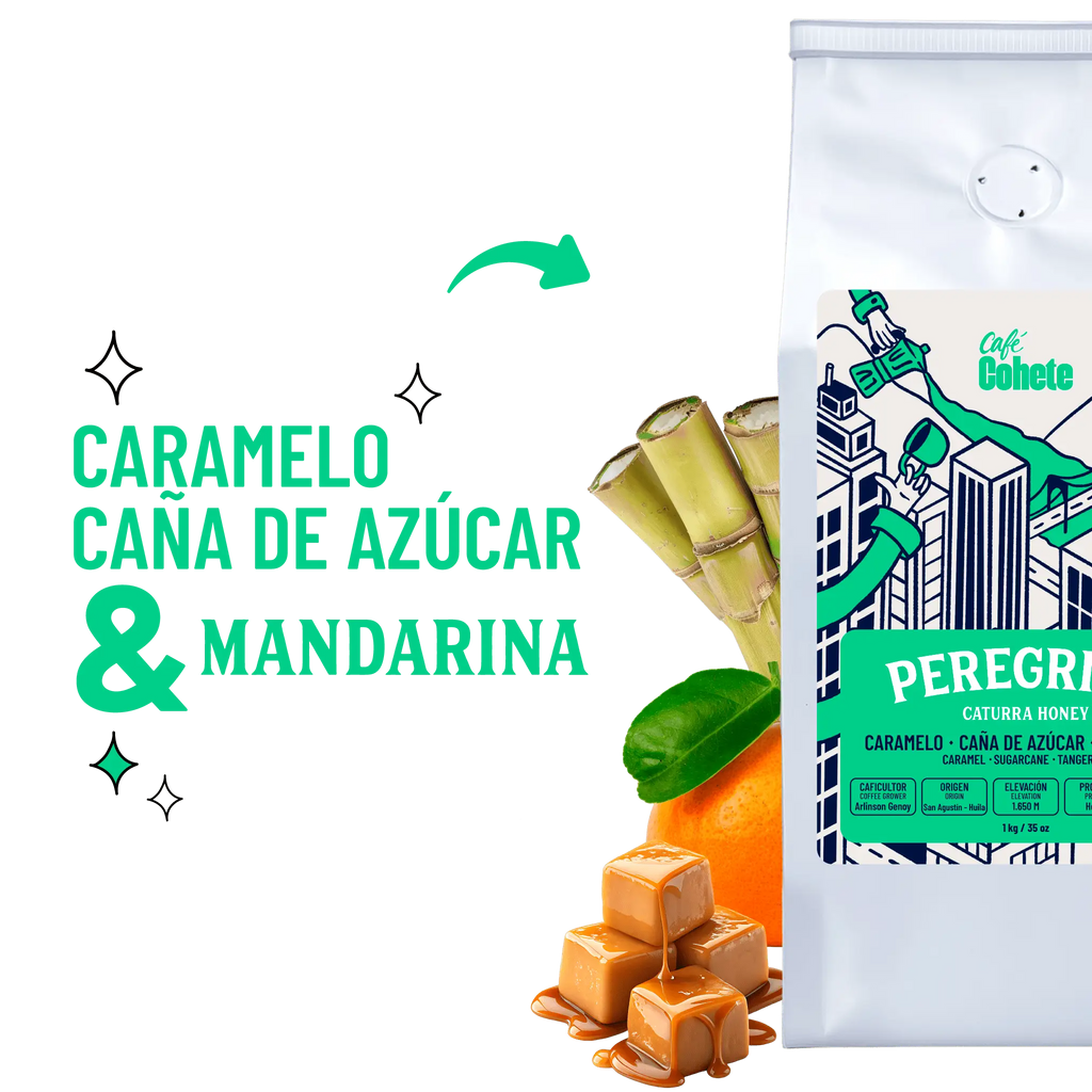 Café De Especialidad Peregrino (Caturra Honey) - 1 Kg