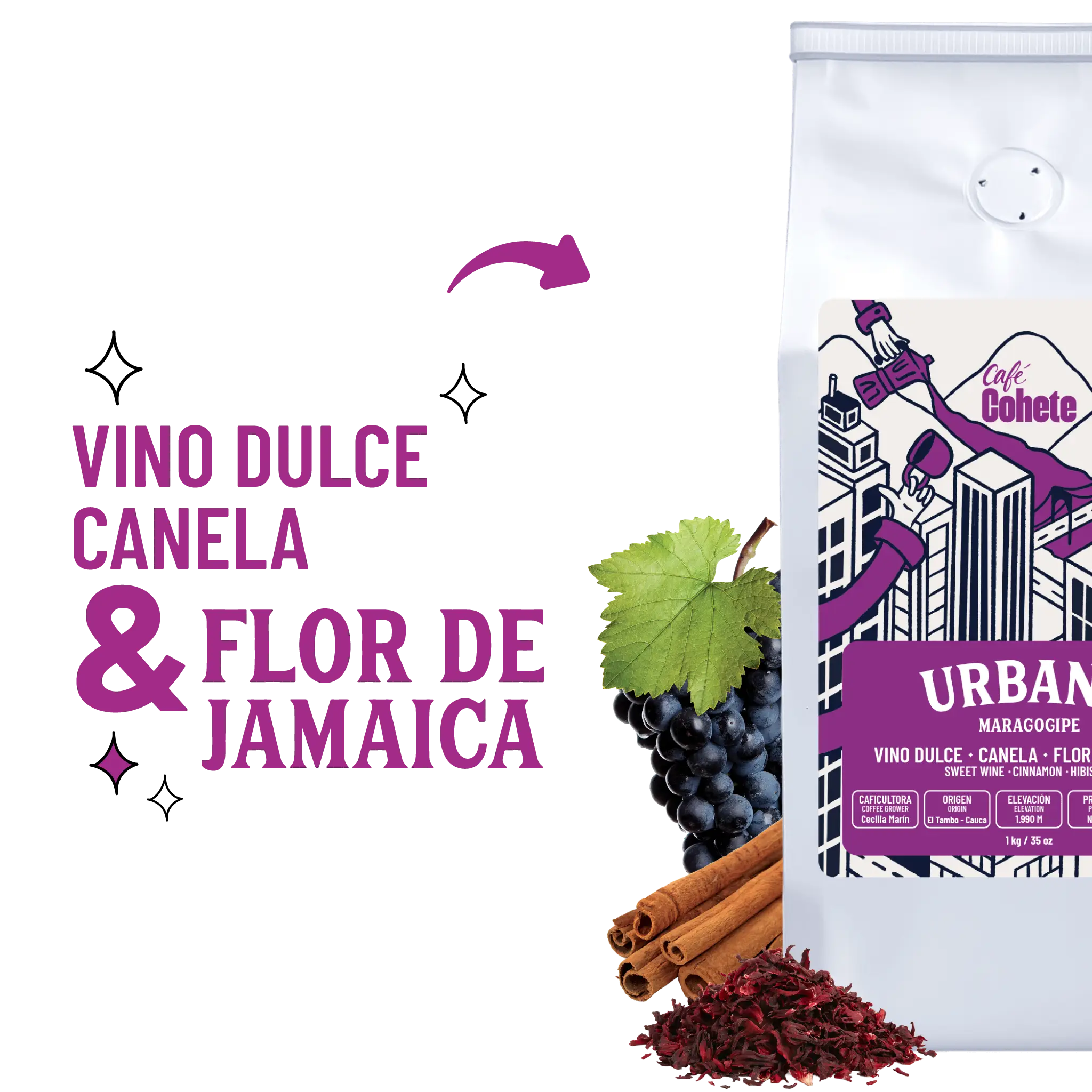 Café Especial Urbano (Maragogipe) - 1 Kg