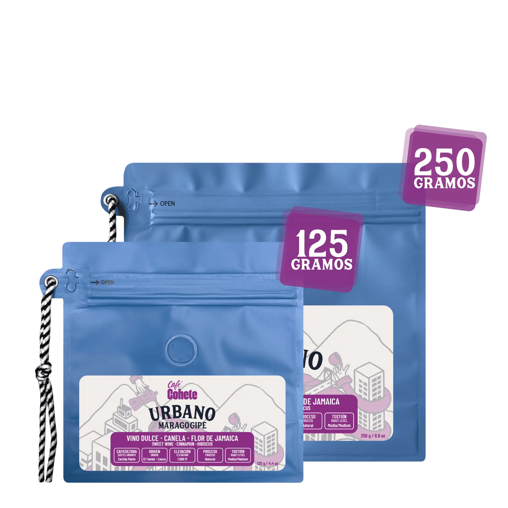 Café Especial Urbano (Maragogipe) - 125 g y 250 g