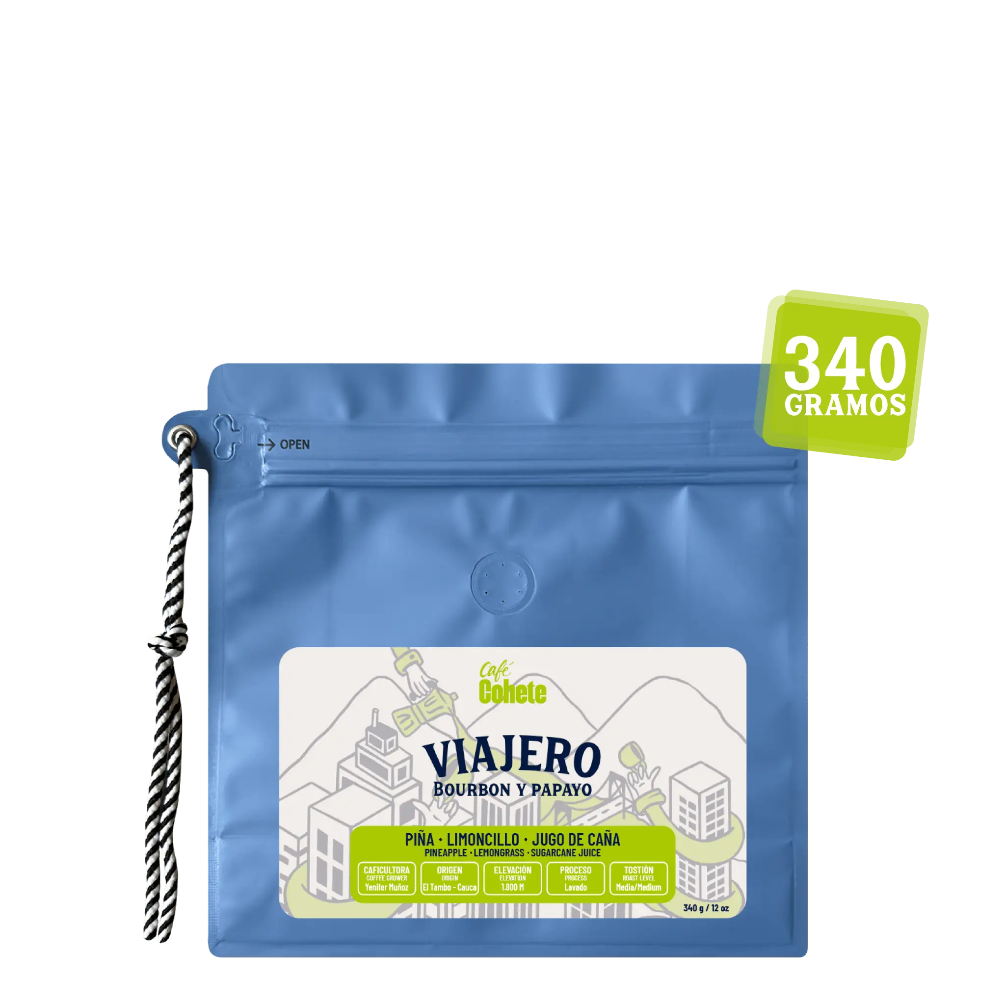 Café Especial Bourbon y Papayo 340 g (PREVENTA)