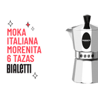 Cafetera Moka Italiana Morenita Express by Bialetti
