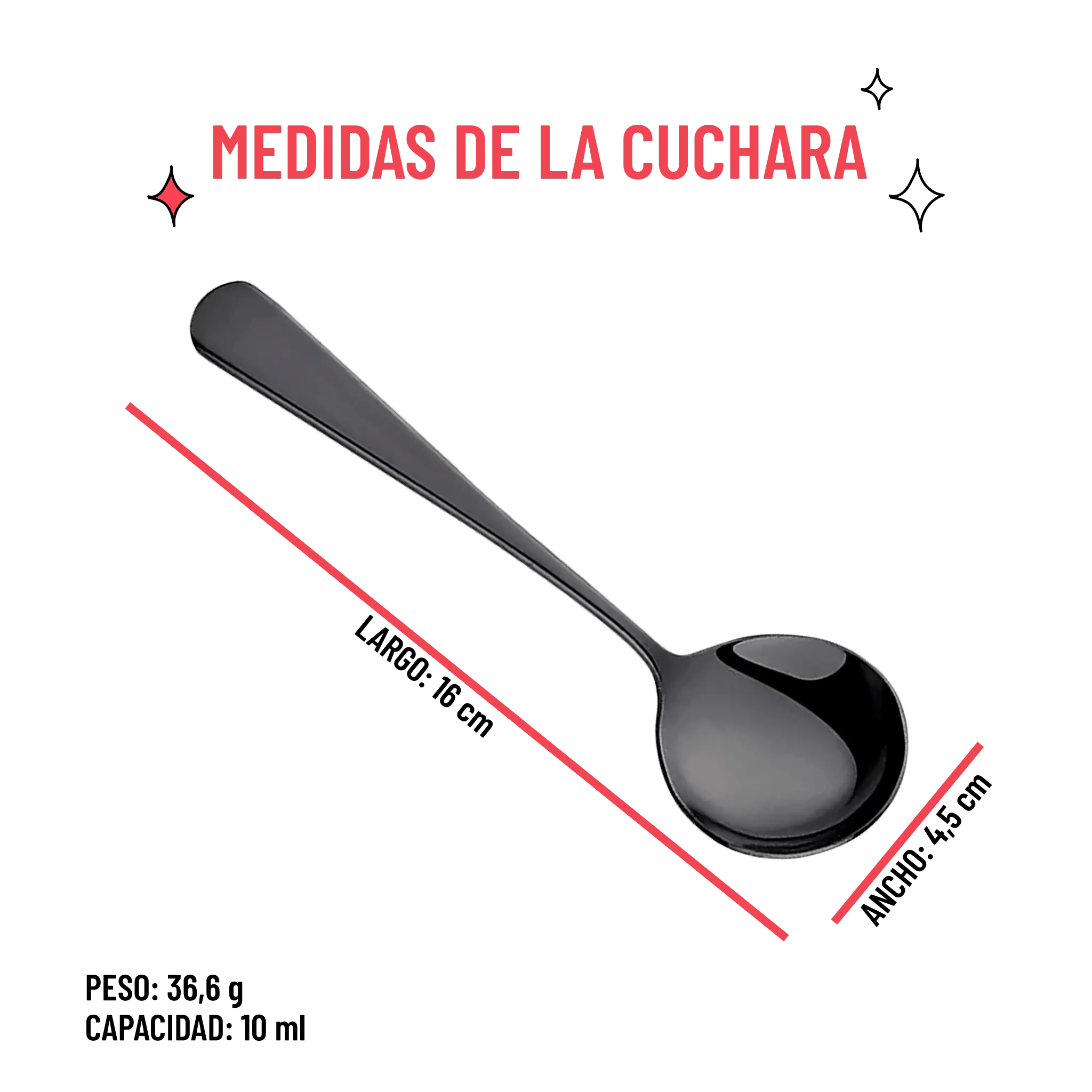 Cuchara De Catación Cohete