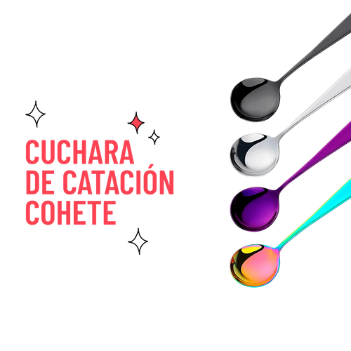 Cuchara De Catación Cohete Acero Inoxidable
