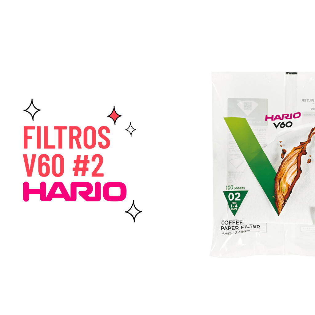 Filtros Originales Hario V60 (100 unidades)
