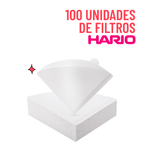 Filtros Originales Hario V60 (100 unidades)
