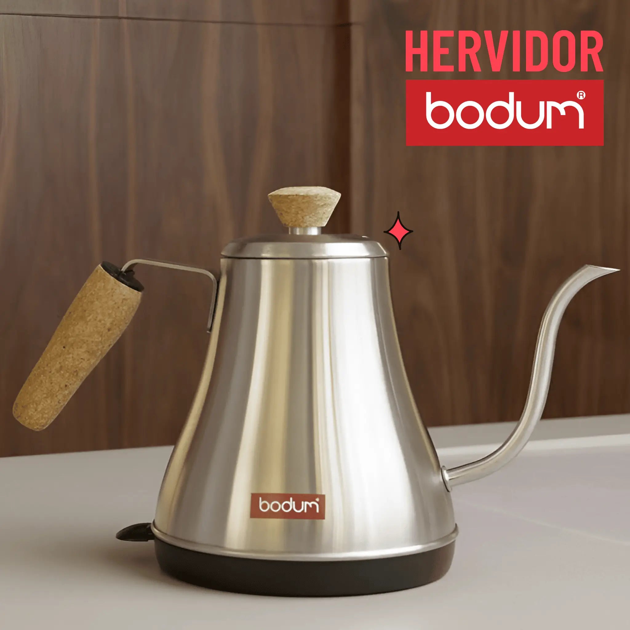 Hervidor Eléctrico Cuello De Ganso Bodum Melior
