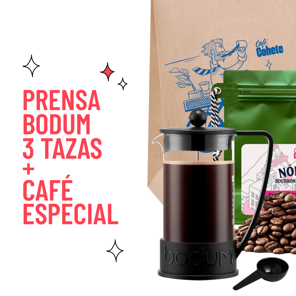 Kit Cafetero Prensa Bodum Brazil