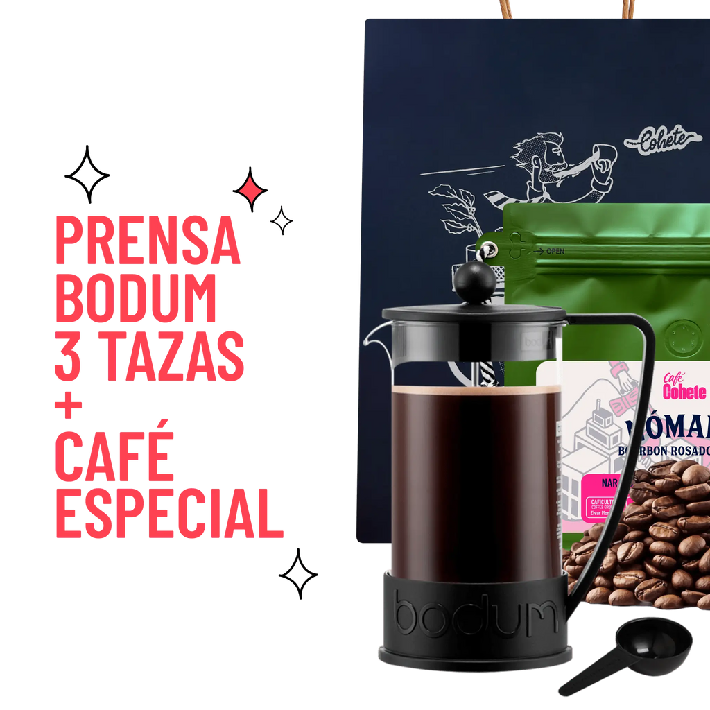 Kit Cafetero Prensa Bodum Brazil