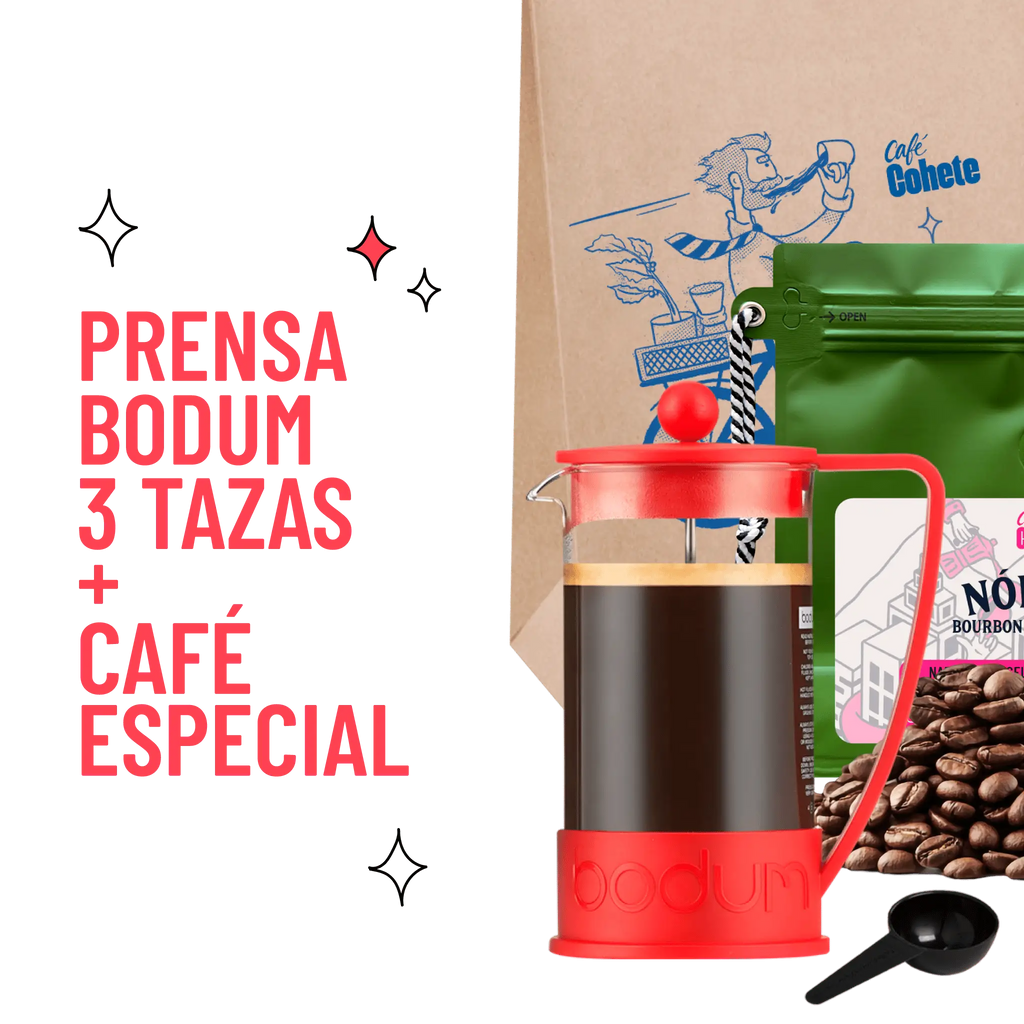 Kit Cafetero Prensa Bodum Brazil