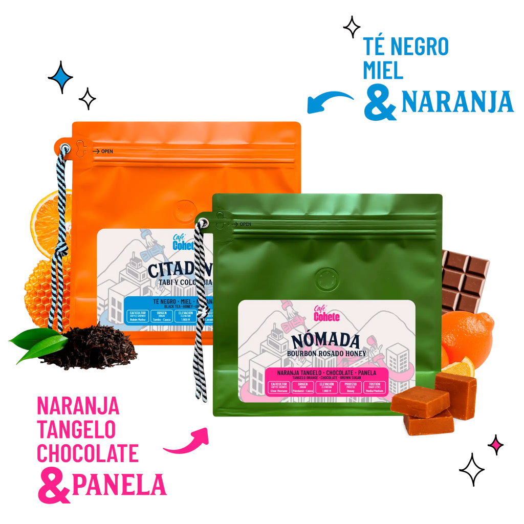 Coffee Kit With Two Coffees