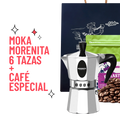 Kit Cafetero Moka Italiana Morenita Express By Bialetti