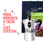Kit Cafetero Moka Italiana Morenita Express By Bialetti