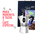 Kit Cafetero Moka Italiana Morenita Express By Bialetti