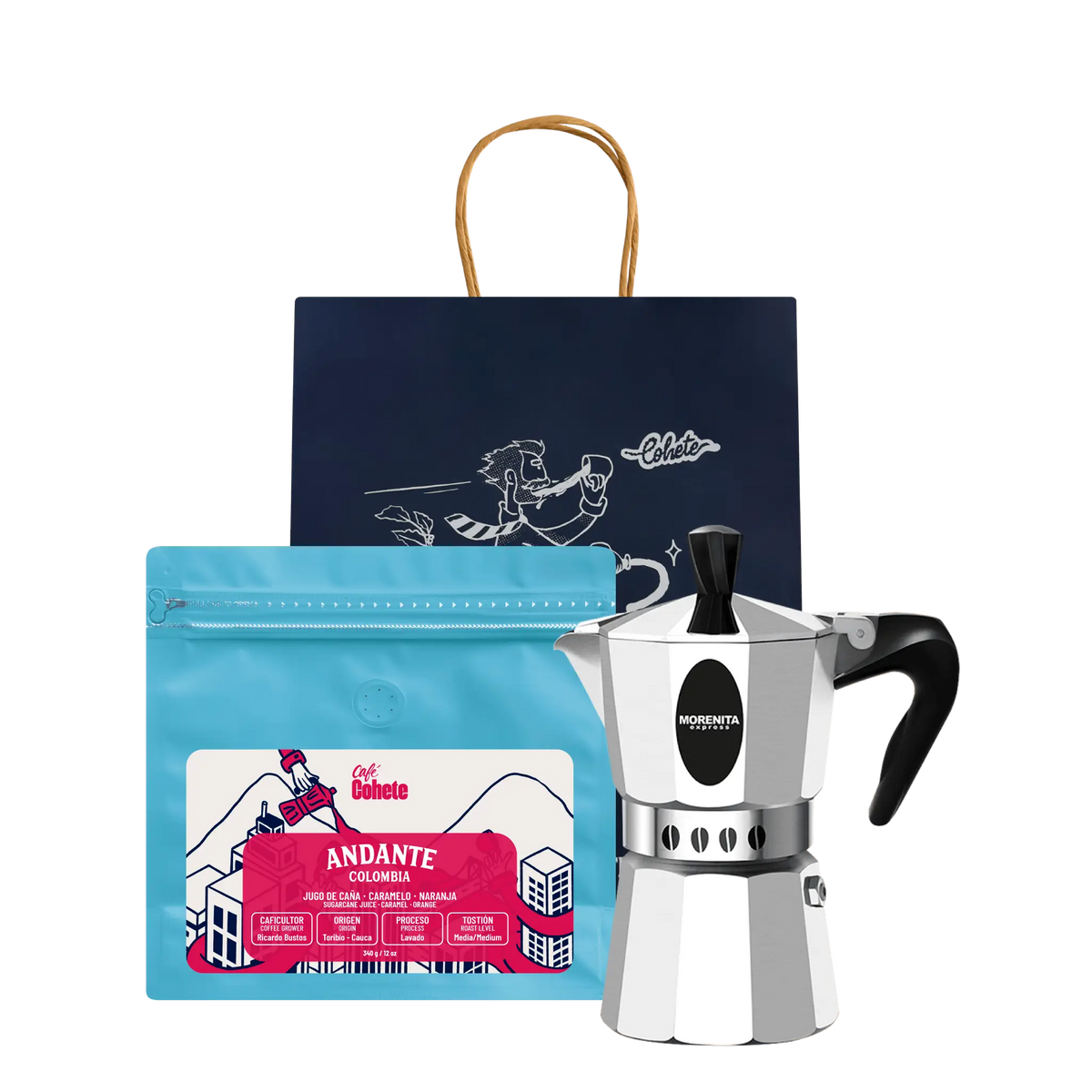 Kit Cafetero Moka Morenita