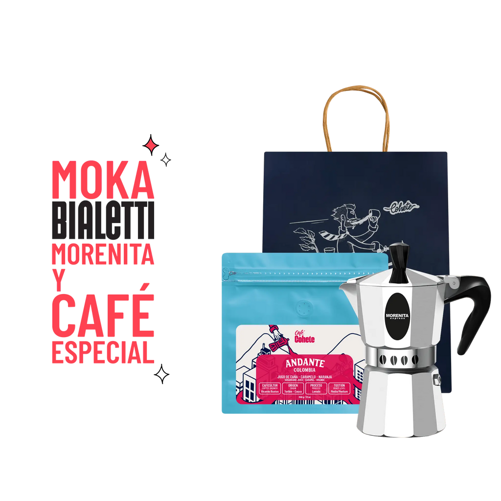 Kit Cafetero Moka Bialetti Morenita