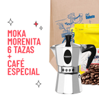 Kit Cafetero Moka Italiana Morenita Express By Bialetti