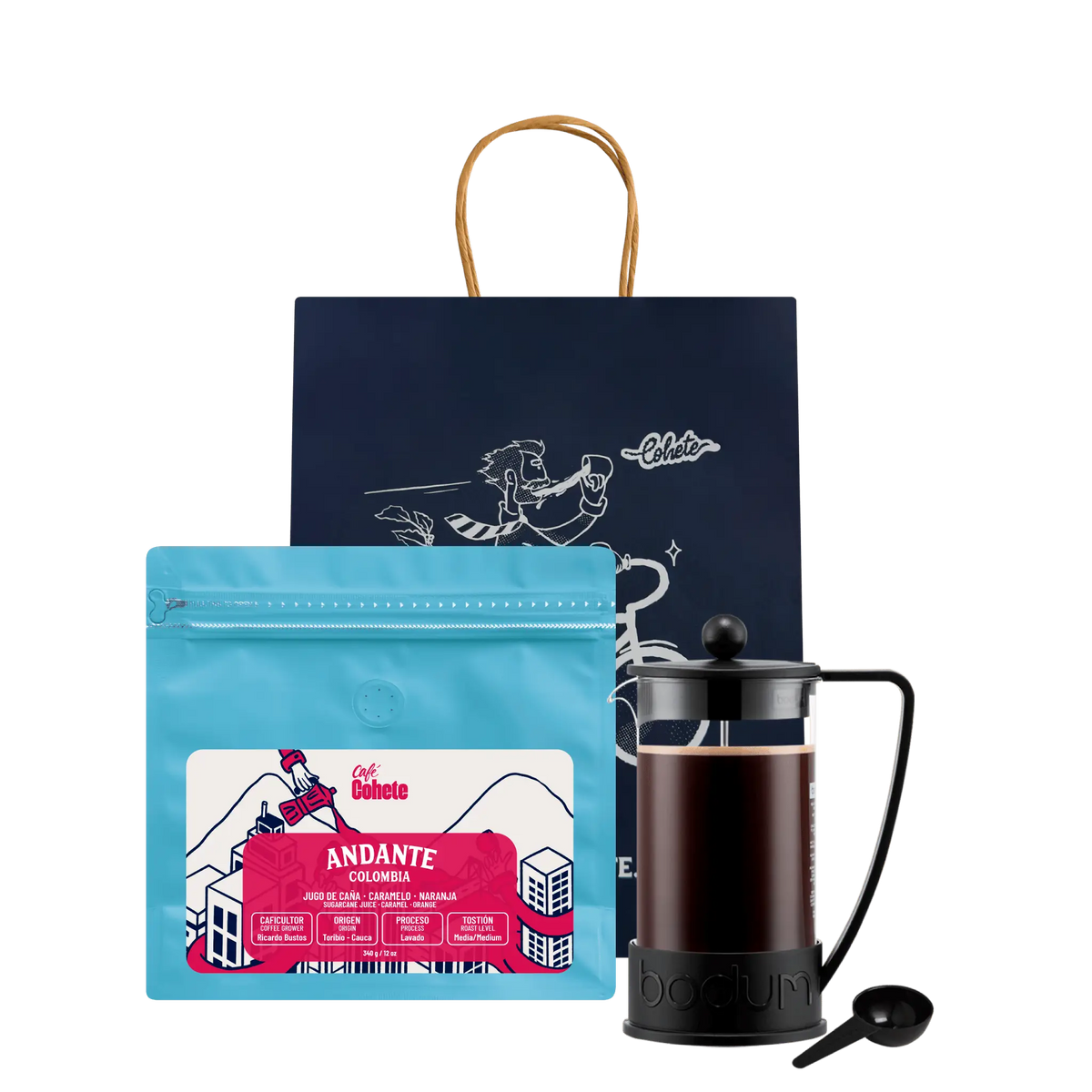 Kit Cafetero Prensa Bodum