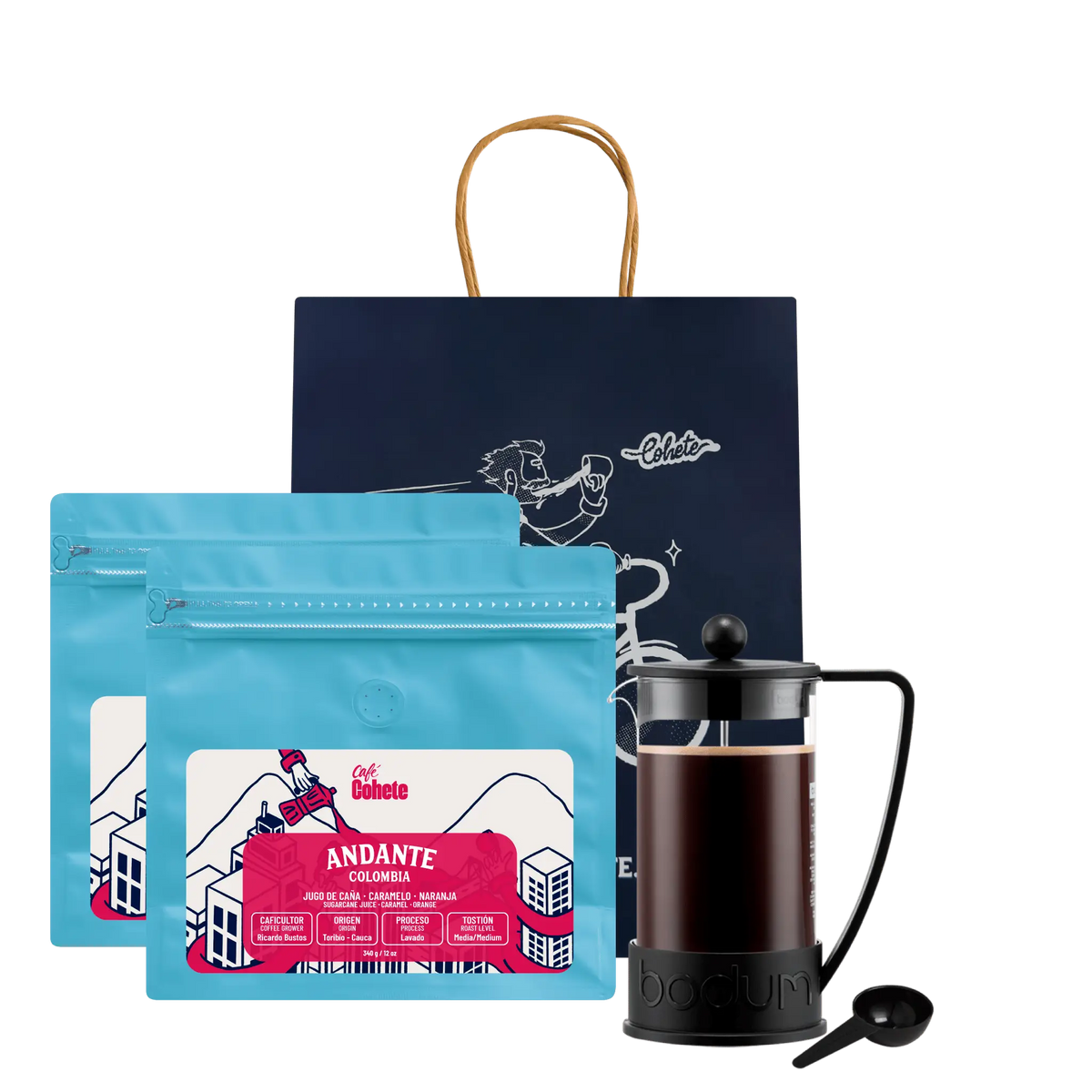 Kit Cafetero Prensa Bodum