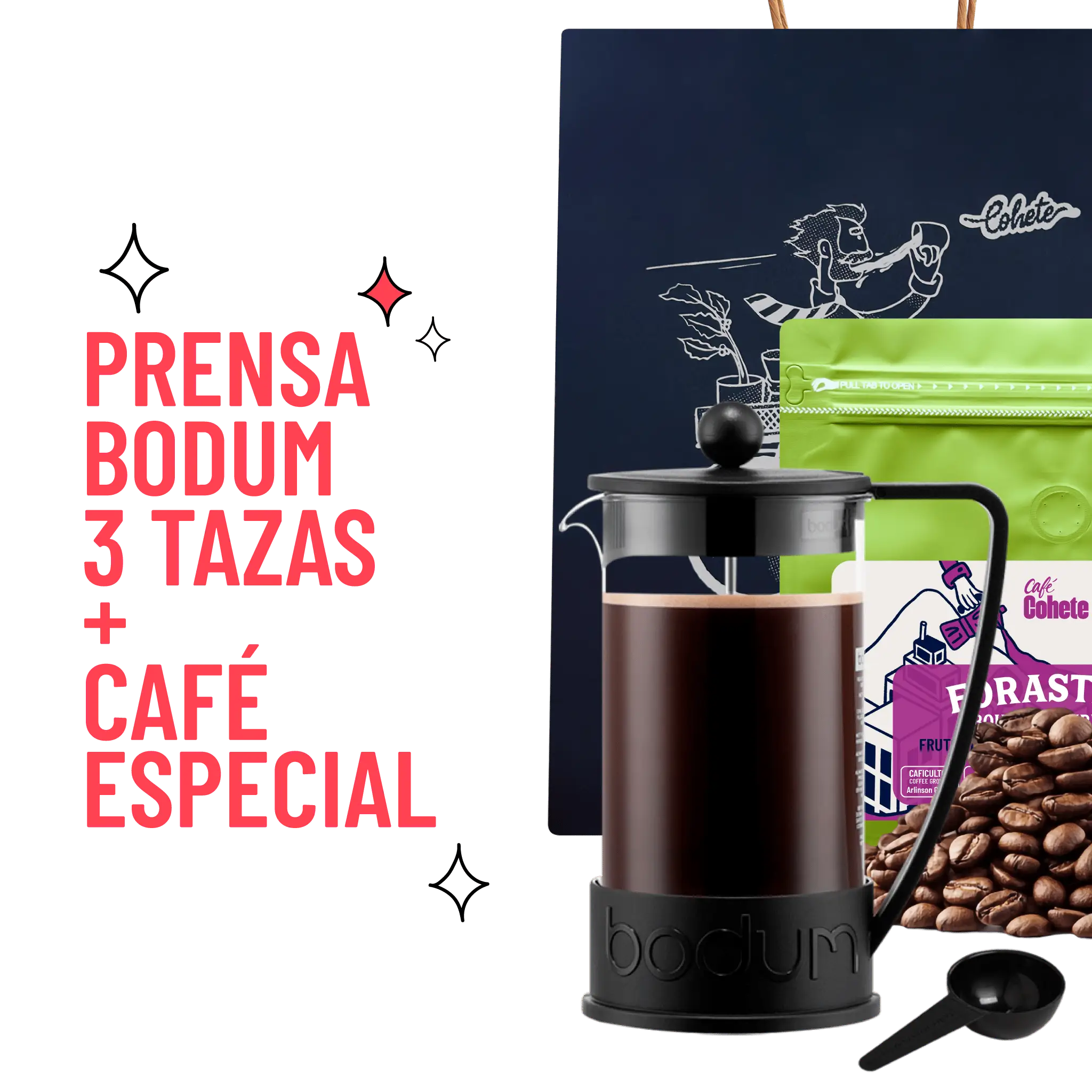 Bodum Brazil French Press Kit