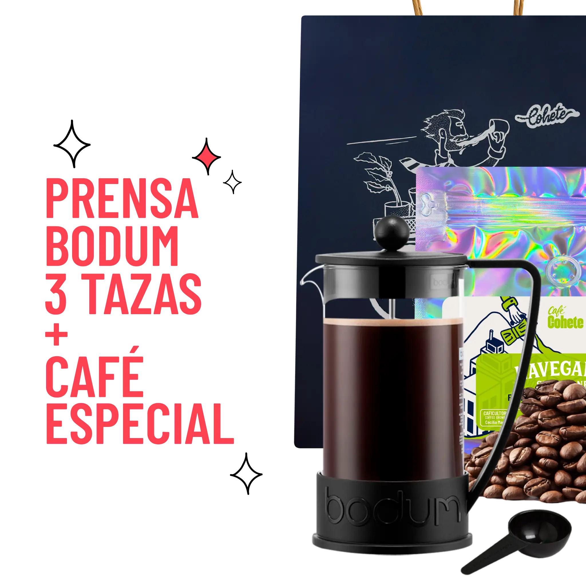 Bodum Brazil French Press Kit