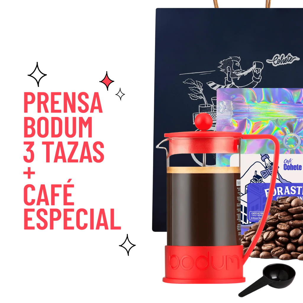 Kit Cafetero Prensa Bodum Brazil