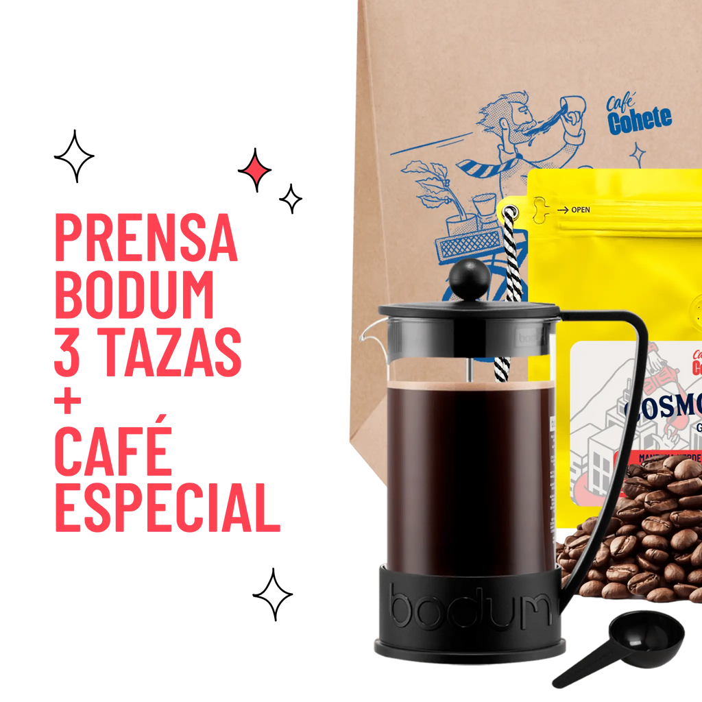 Kit Cafetero Prensa Bodum Brazil
