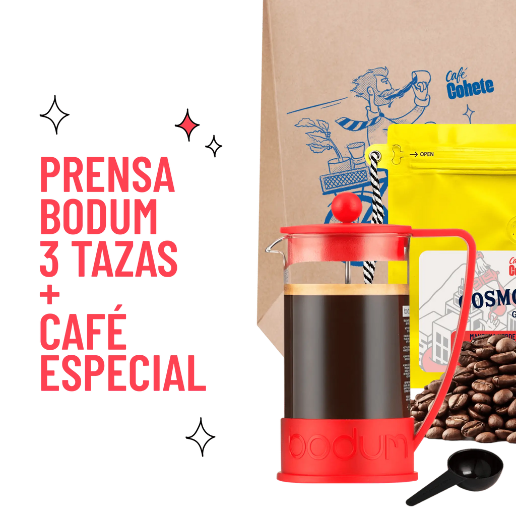 Kit Cafetero Prensa Bodum Brazil