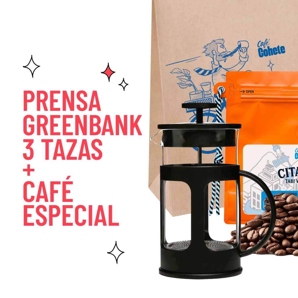 Green Bank Black Press Coffee Kit