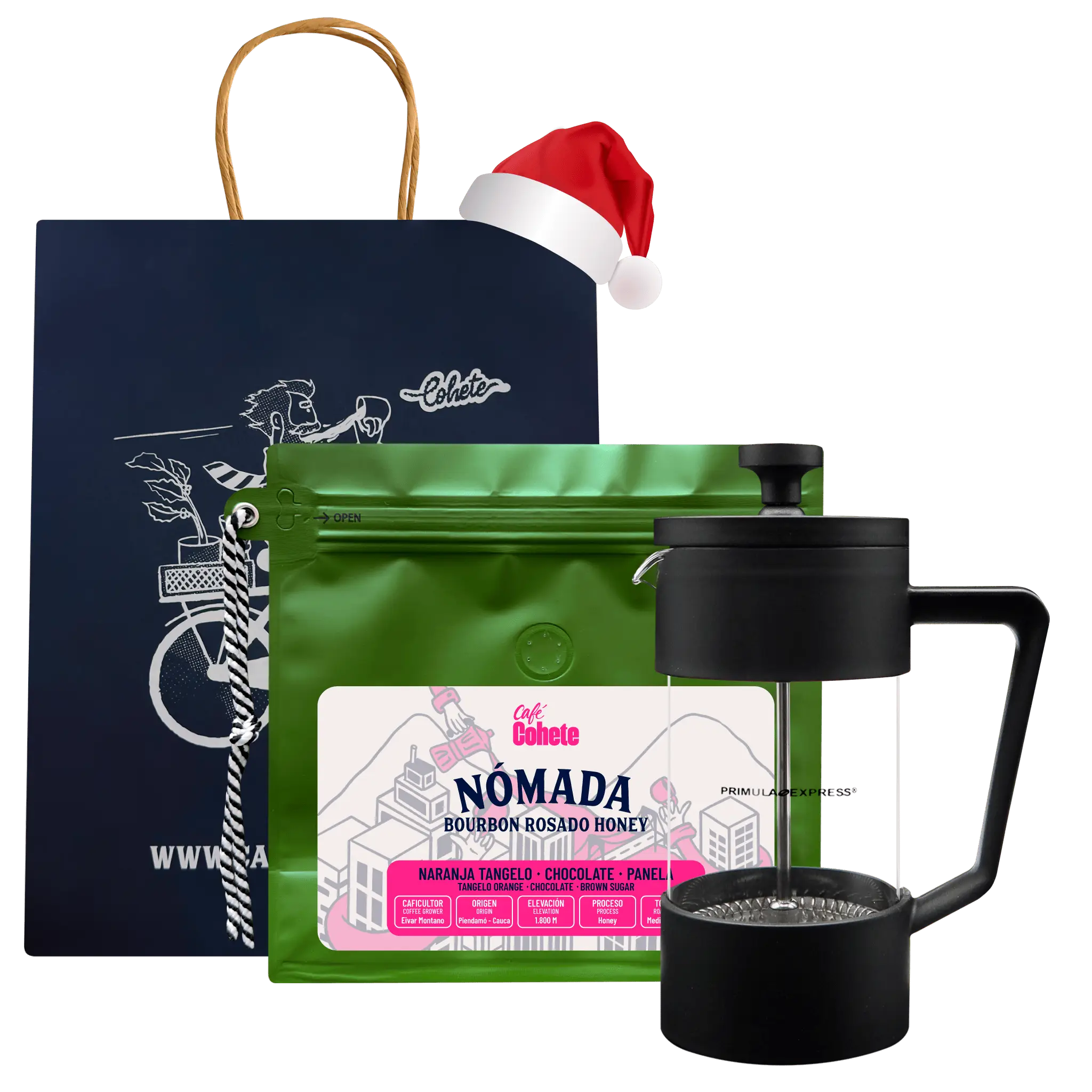 Kit Cafetero Prensa Primula Express