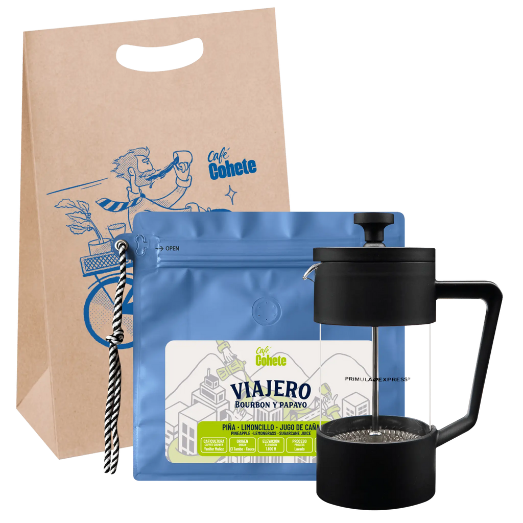Kit Cafetero Prensa Primula Express