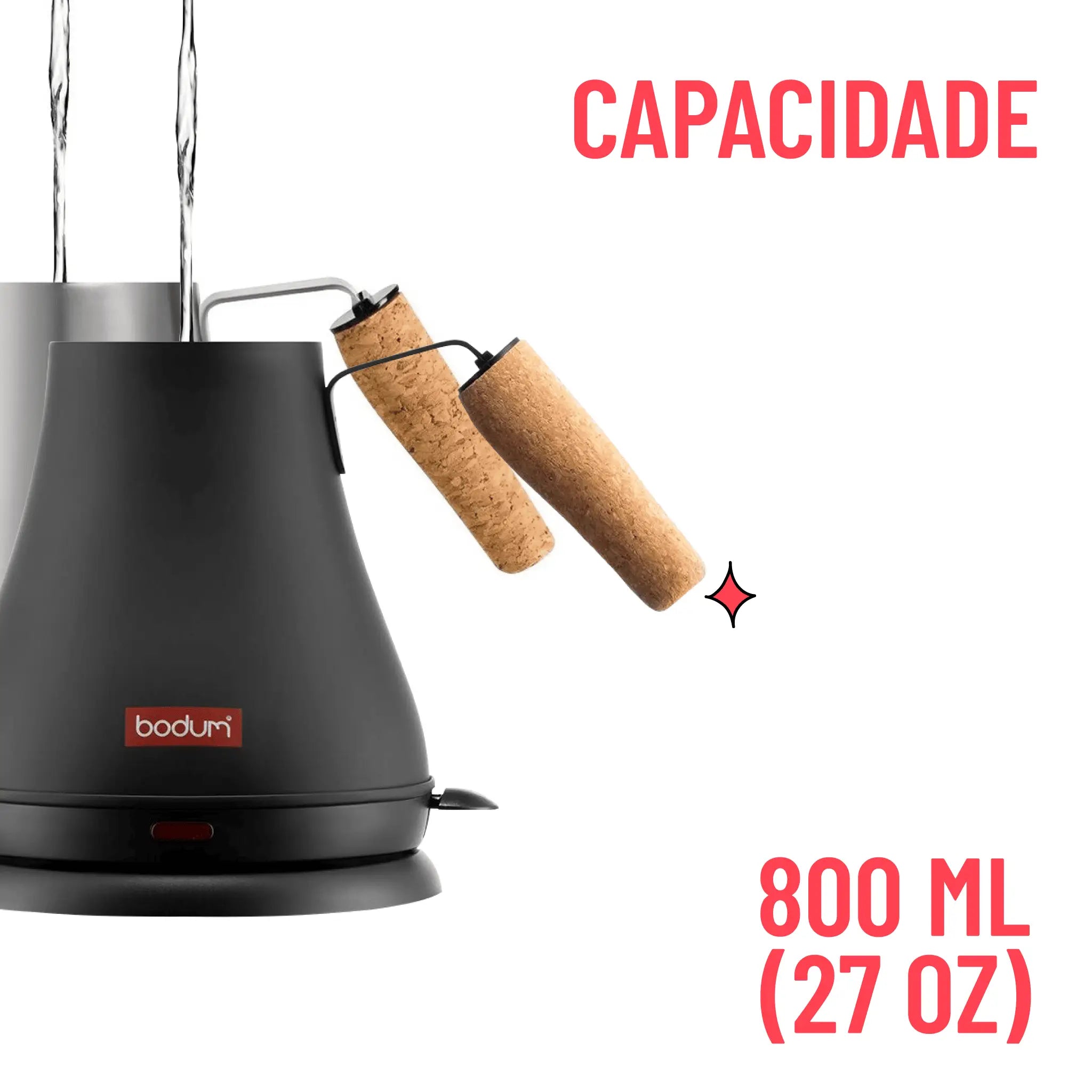 Hervidor Eléctrico Cuello De Ganso Bodum Melior