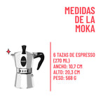 Cafetera Moka Italiana Morenita Express by Bialetti