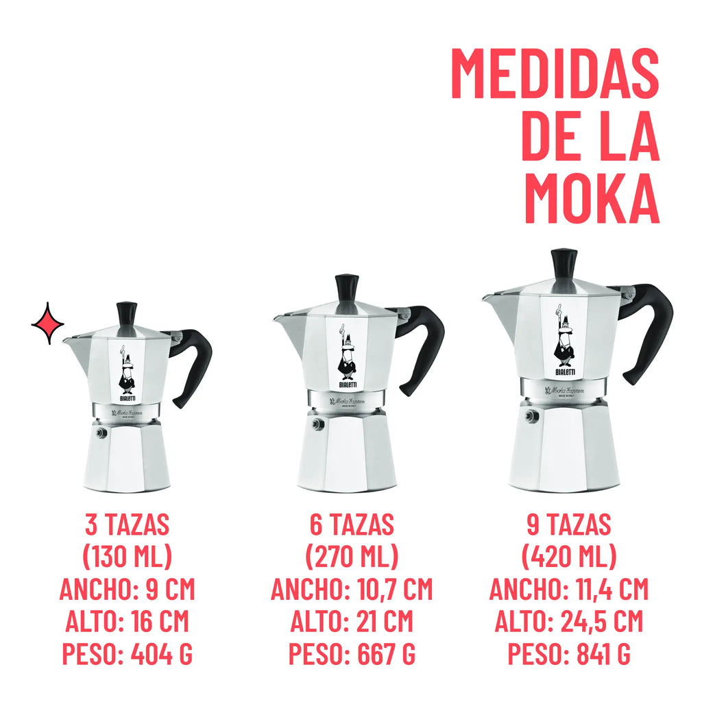 Cafetera Moka Italiana Bialetti Express